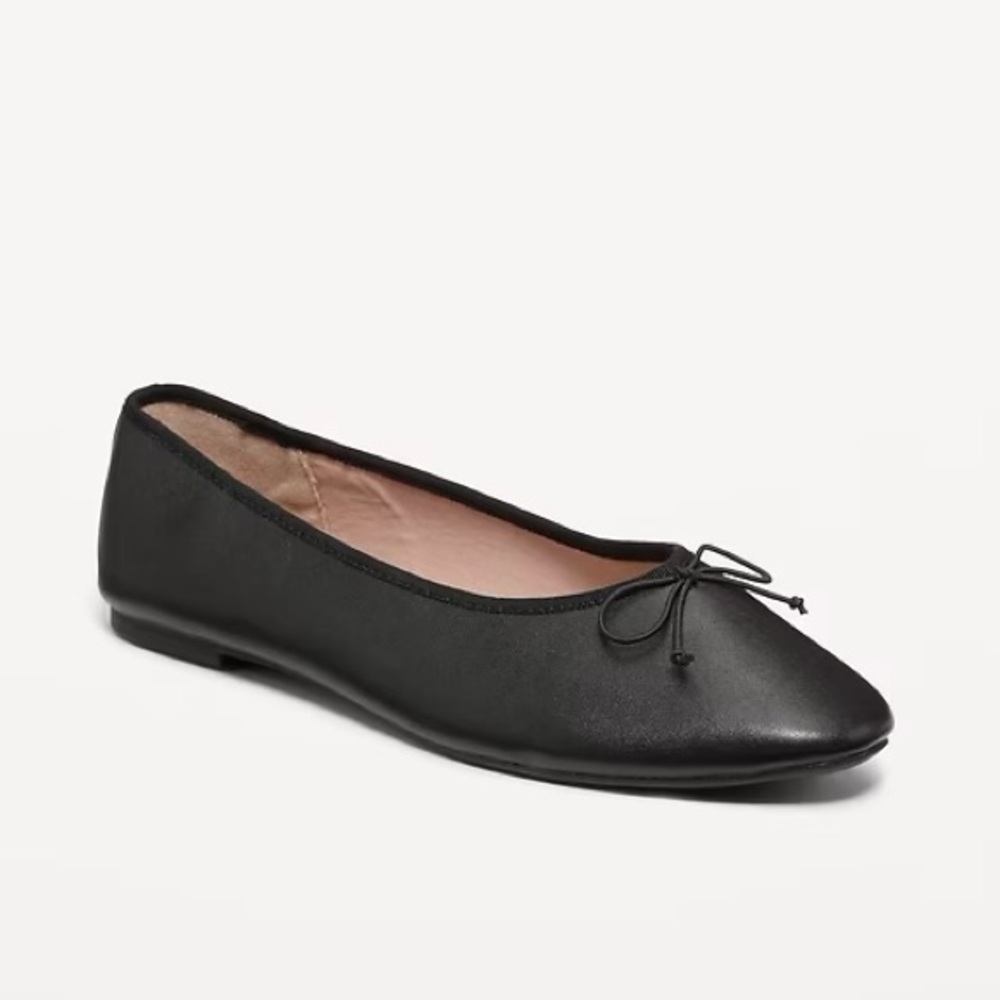 Old Navy Classic Black Ballet Flat with Bow